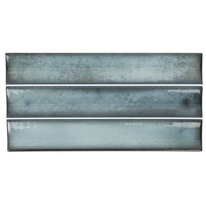 The Tile Life Sakura Fluted 4.5x9 Porcelain Wall Tile