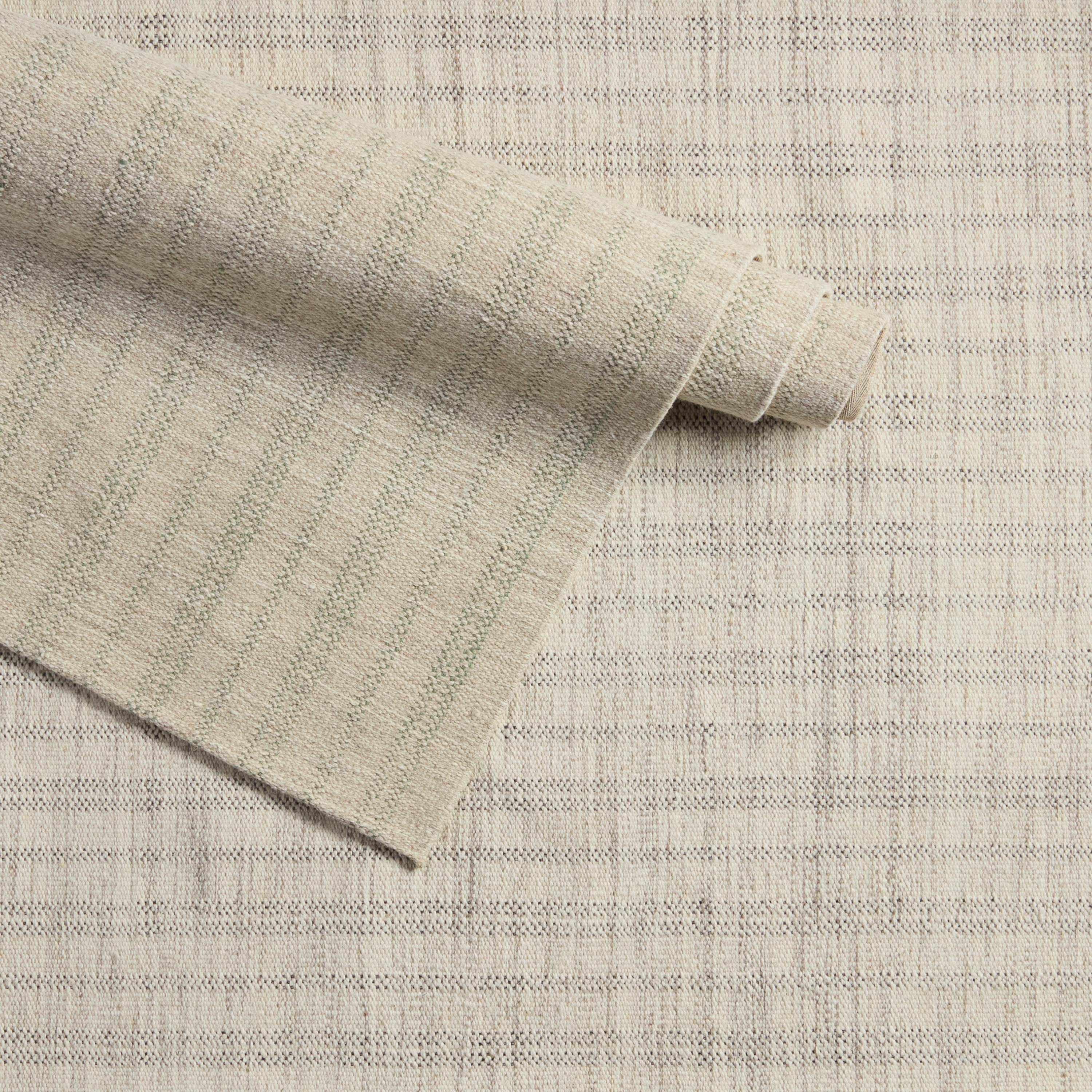 Kondo Handmade Striped Area Rug