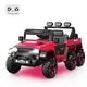 preview thumbnail 17 of 38, 24V 4WD Ride on Car Rose Red