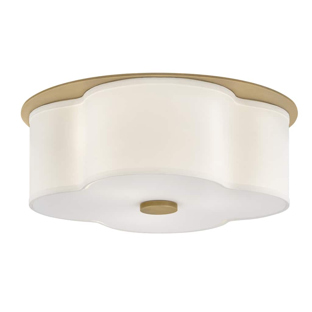 Hinkley Lighting 46443 Delaney 3 Light 20" Wide Flush Mount Drum