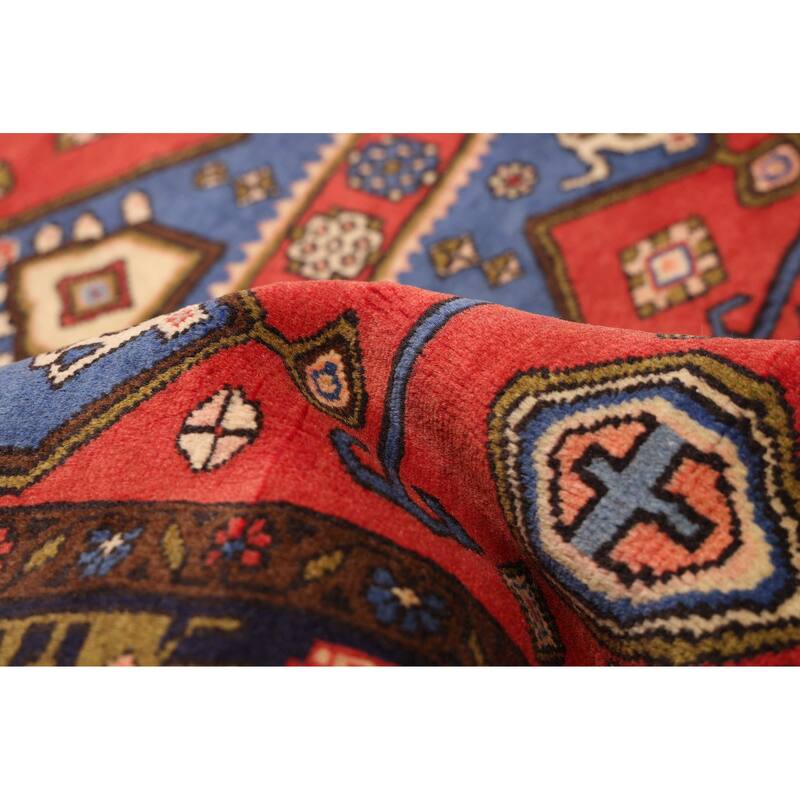 ECARPETGALLERY Hand-knotted Konya Anatolian Red Wool Rug - 3'1 x 4'4