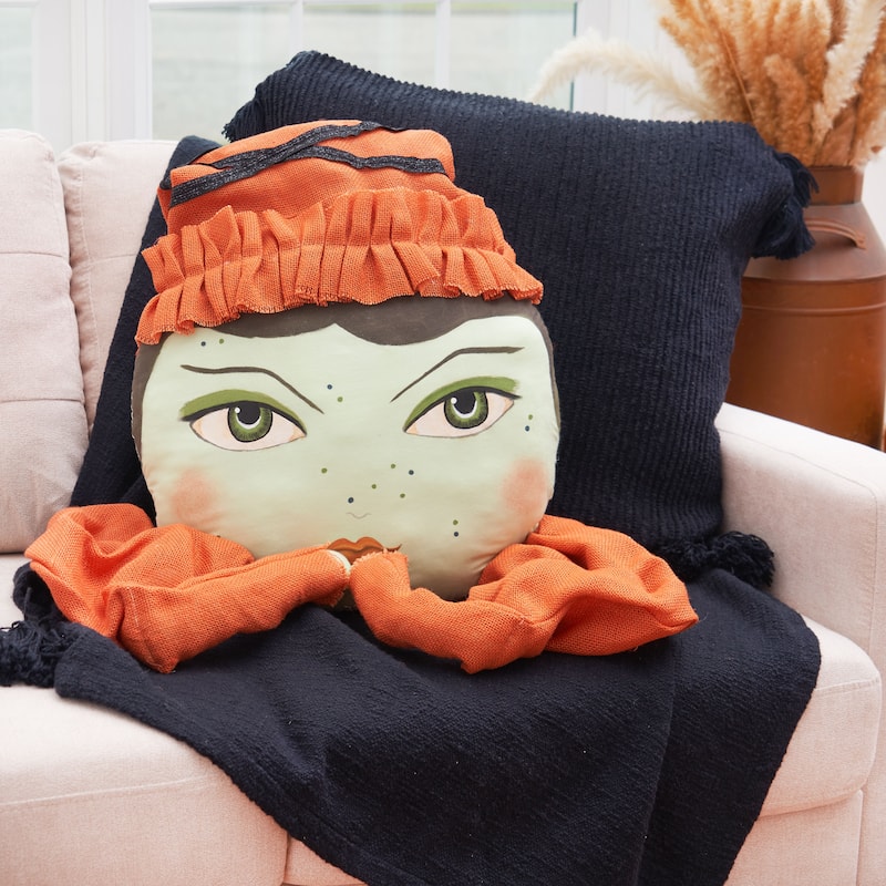 Larae Zombinaland Halloween Decorative Soft Figurine Pillow