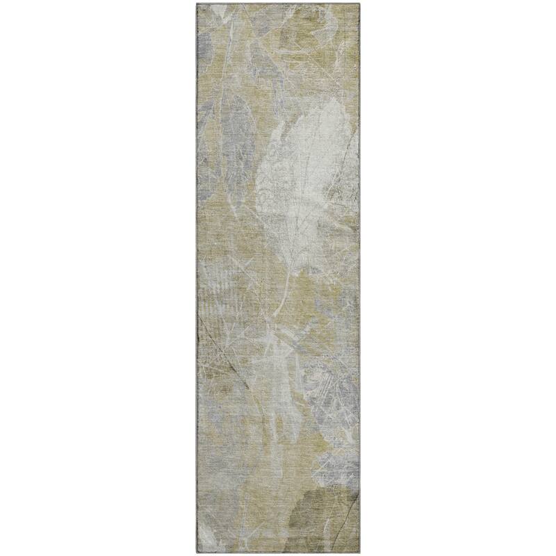 Premium Washable Super Soft Floral Imprints Mayfield Rug