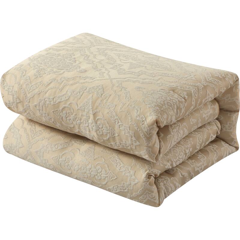 Nanshing Penelope 10 Piece Traditional Damask Comforter Set