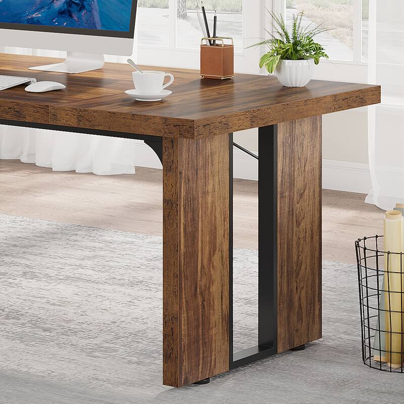 6FT Rectangular Conference Table Office Meeting Room Table