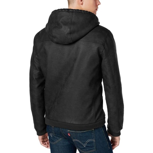 levi's hooded bomber jacket