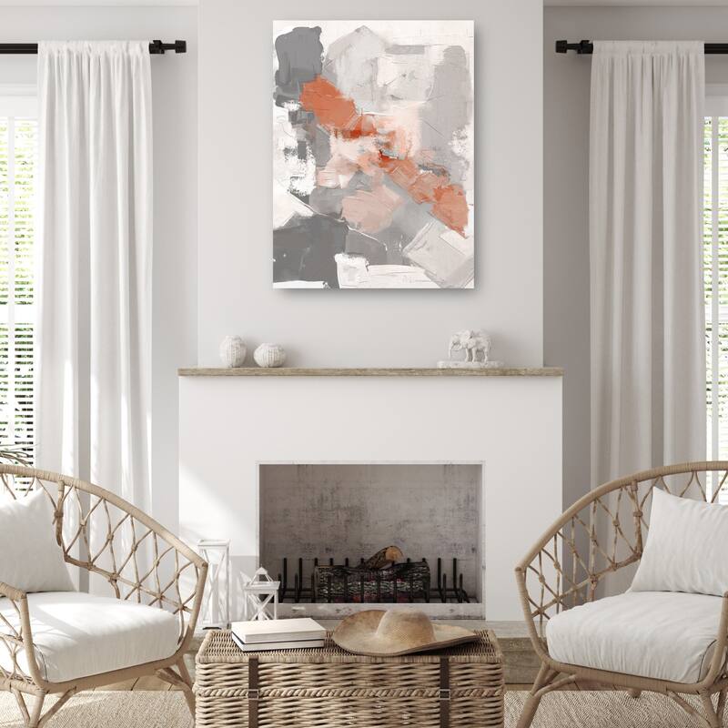 Essence of Summer II Clay By Studio Arts Canvas Art Print