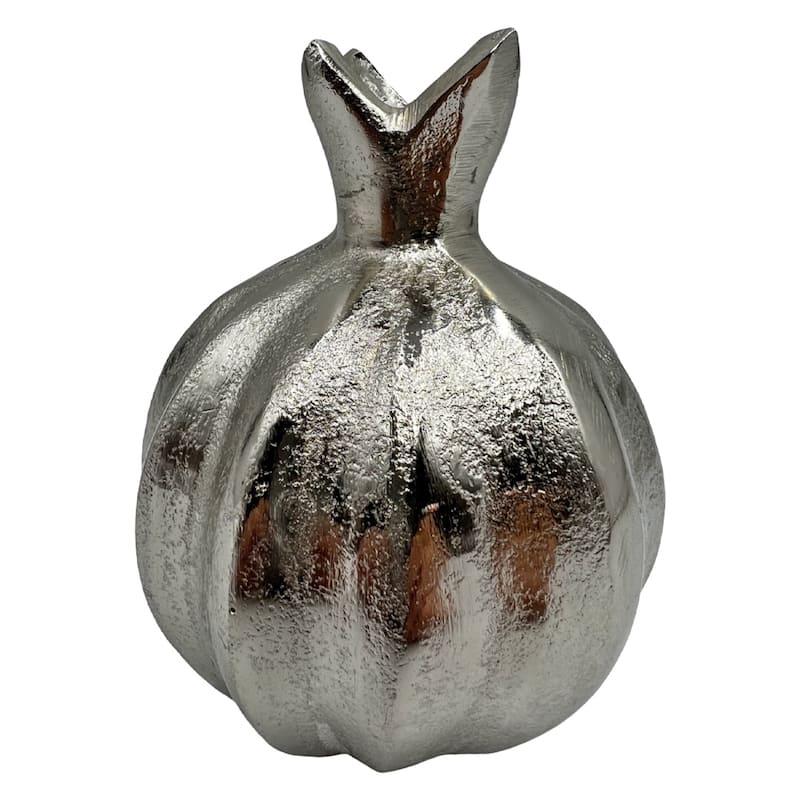 6 Inch Tall Decorative Handmade Aluminum Pomegranate Flower Vase
