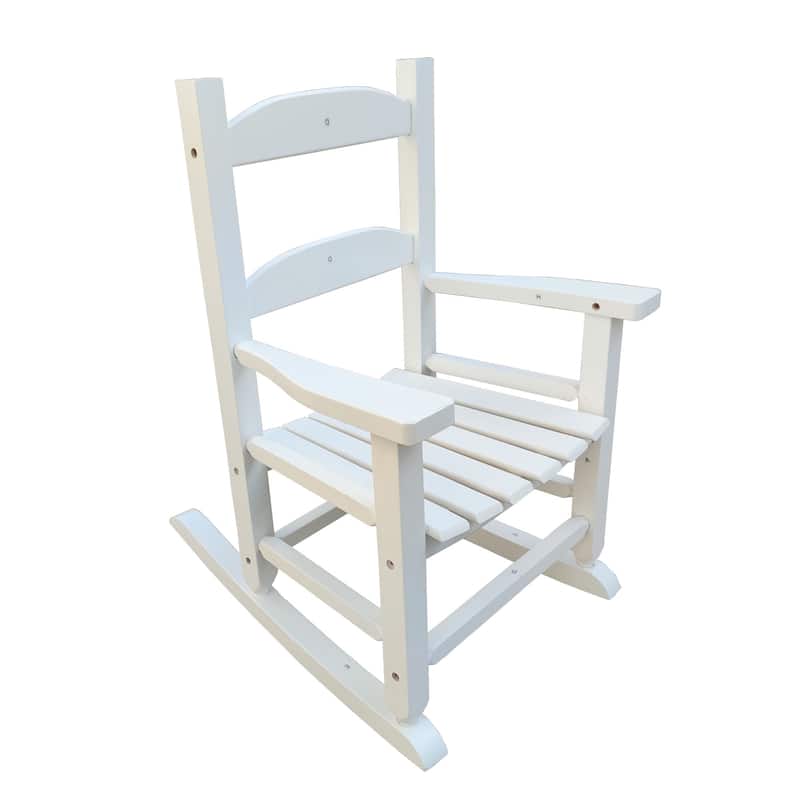 Childrens Rocking Chair, Features Classic Rocker Design Perfect for Indoor or Outdoor