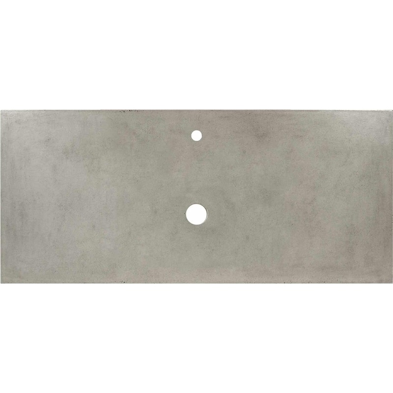 Native Trails VT48-V-NS-1 NativeStone 48" Stone Composite Vanity Top - Ash