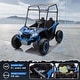 preview thumbnail 20 of 30, 24V Kids Ride On Utv,2-Seater 4WD Electric Truck with Sun Shade