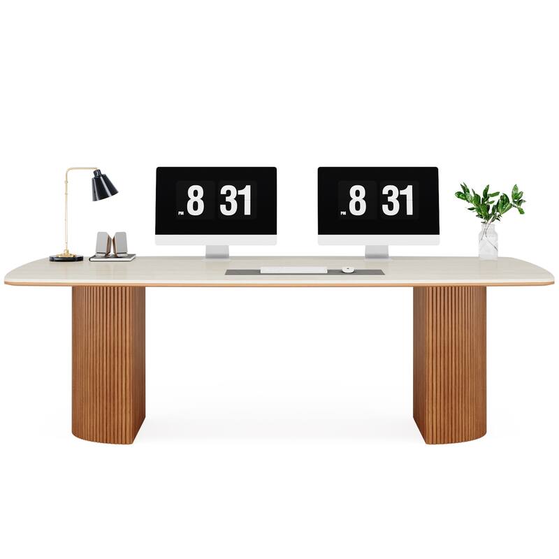 78.74" Extra Long Computer Desk, Double Long Desk for 2 Person