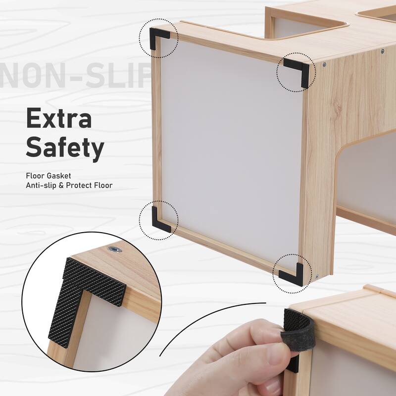 Cat House Cat Bed,Cat Tree with Scratching Pad and Removable Mats