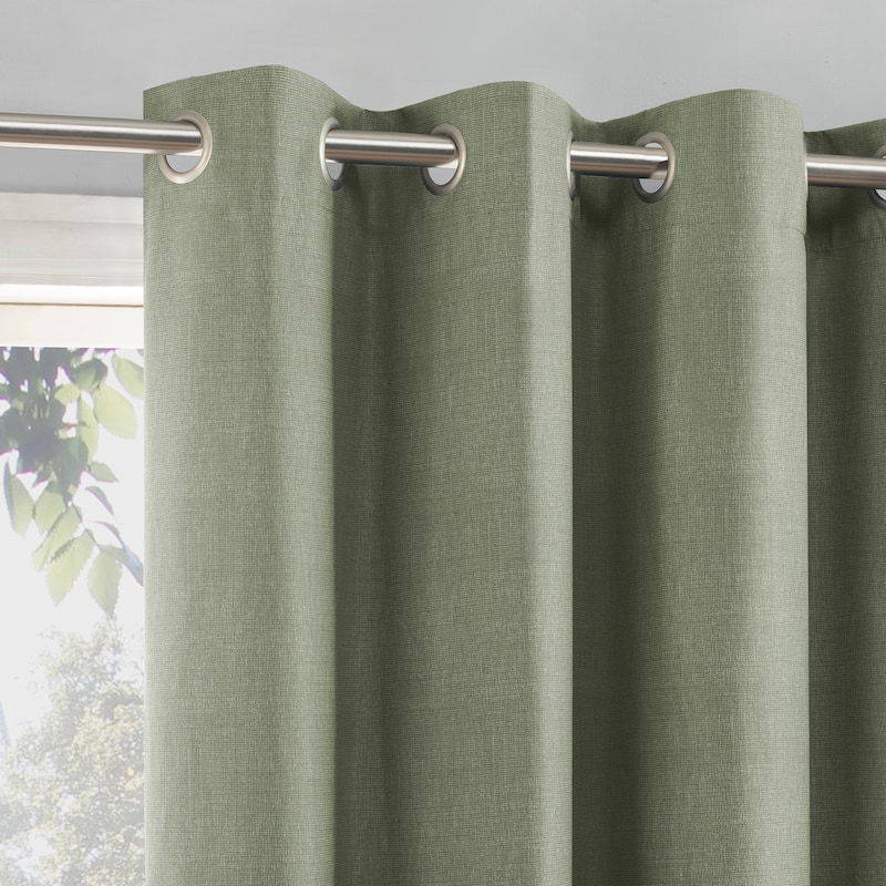 Sun Zero Duran Thermal Insulated Total Blackout Grommet 1-Piece Curtain Panel, Single Panel