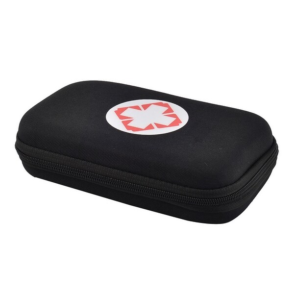 Outdoor Travel EVA Emergency First Responder Aid Rescue Storage Bag Black