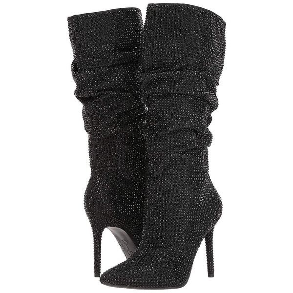 jessica simpson layzer slouchy rhinestone boots