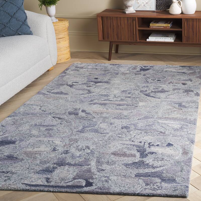 SAFAVIEH Handmade Anatolia Liilia Rug - 8' x 10' - Violet/Purple