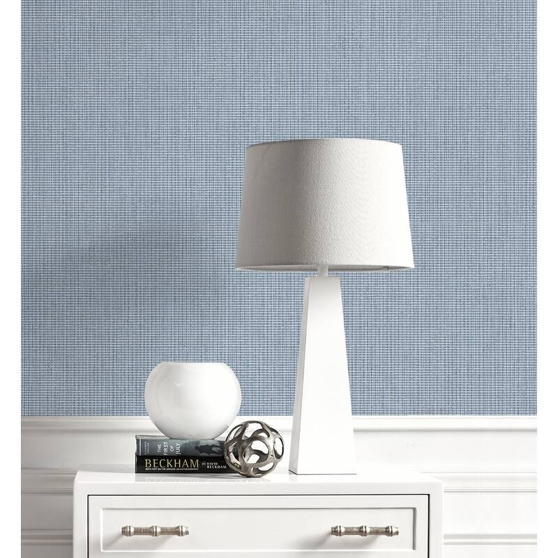 Seabrook Designs Queens Weave Nonwoven Unpasted Wallpaper