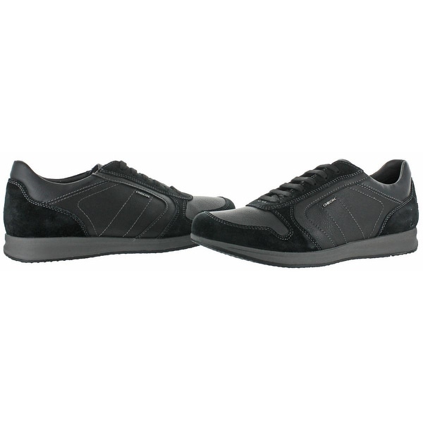 geox mens black shoes