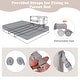 preview thumbnail 7 of 19, Costway Baby Bassinet Bedside Sleeper with 6-Level Adjustable Height - See Details