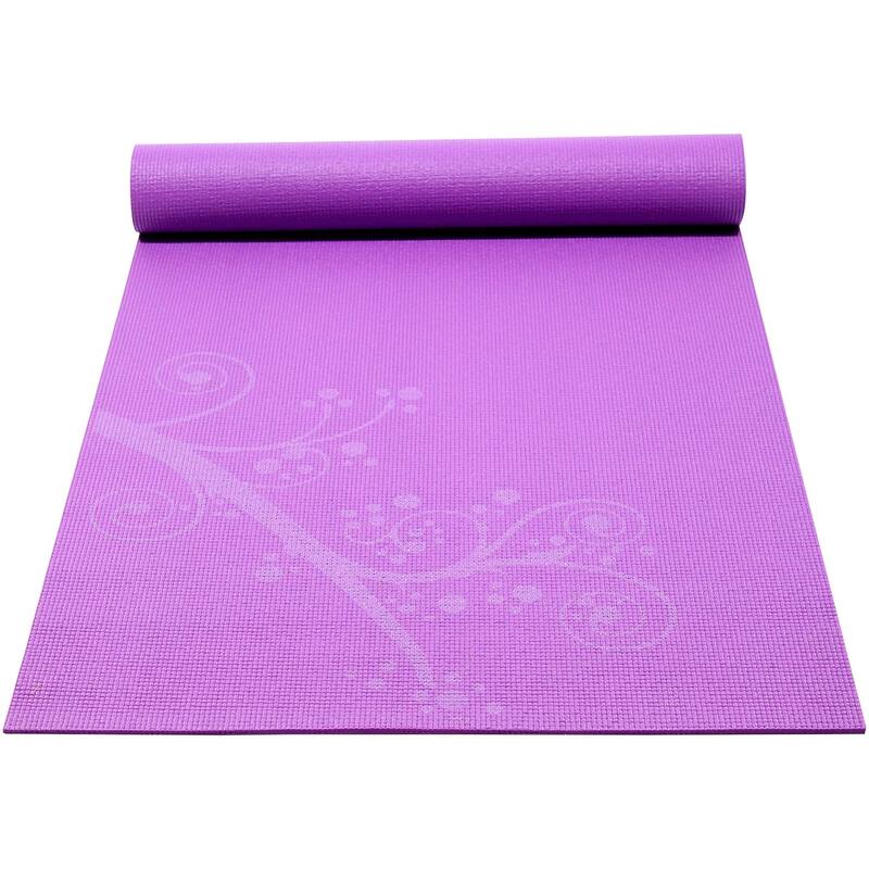 Sol Living Yoga Mat Premium Non Slip Extra Thick Exercise Mat for Yoga, Pilate, Mediation - 24 -In x 72 -In