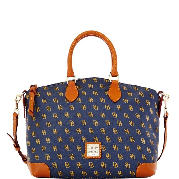 Dooney & Bourke Gretta Satchel (Introduced by Dooney & Bourke at $228 in Aug 2013) - Navy