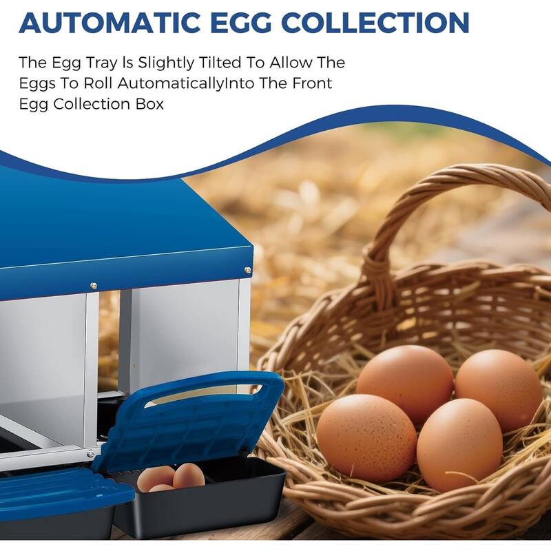 3 Holes Egg-Laying Boxes Nesting Boxes for Chickens Coops