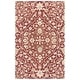 preview thumbnail 42 of 59, SAFAVIEH Handmade Bella Creola Modern Floral Wool Rug 5' x 8' - Rose/Taupe - Rectangle