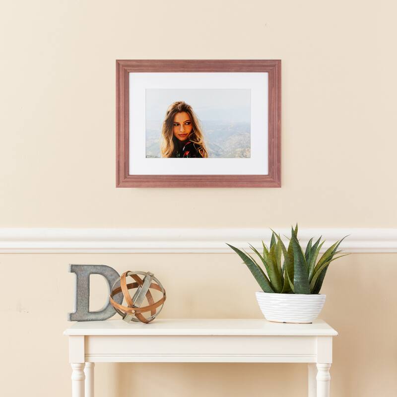 ArtToFrames Rustic Waves 18x28 Inch Picture Frame, 1.50 Inch Wood Poster Frame Available in Multiple Colors (56673-18x28)