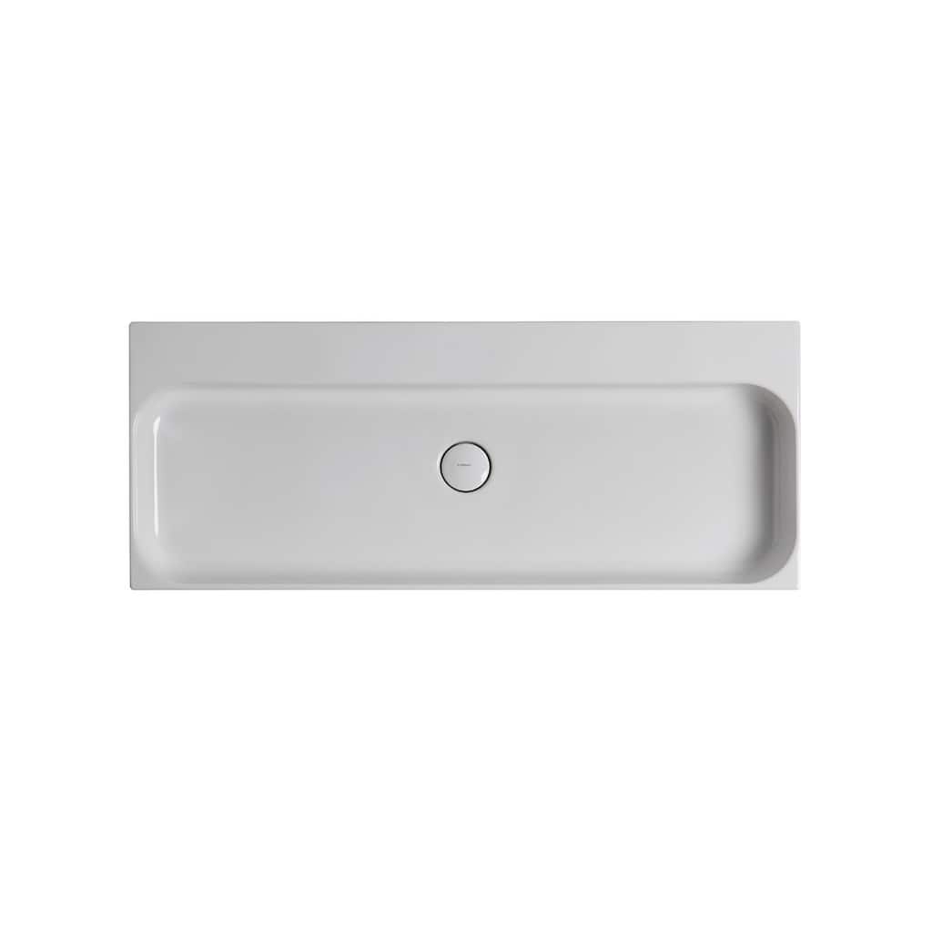 WS Bath Collections 39-3/5" Ceramic Wall Mounted / Vessel Bathroom