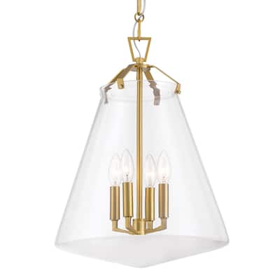 Crystorama Lighting Group VSS-7015 Voss 4 Light 15" Wide Taper Candle