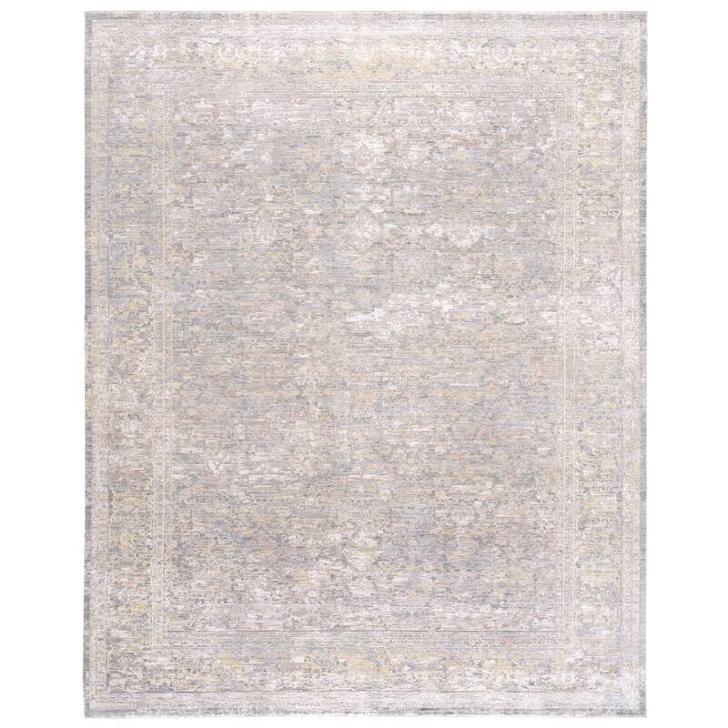 SAFAVIEH Signature Lyyli Traditional Rug - Dark Grey/Beige - 10' x 14'
