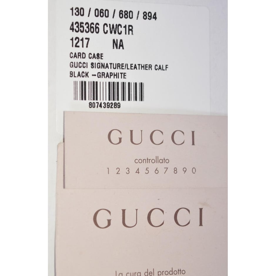 Shop Gucci 435366 Grey Leather Gg Guccissima Zip Top Slim Small Card Case Wallet 5 X 3 On Sale Overstock 22733344