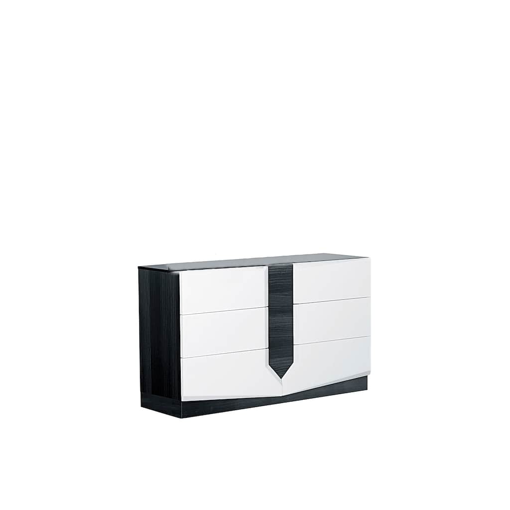 Hudson 6-Drawer Dresser with Modern Hardware, Durable Wood Construction, and Ample Storage for Bedroom Essentials