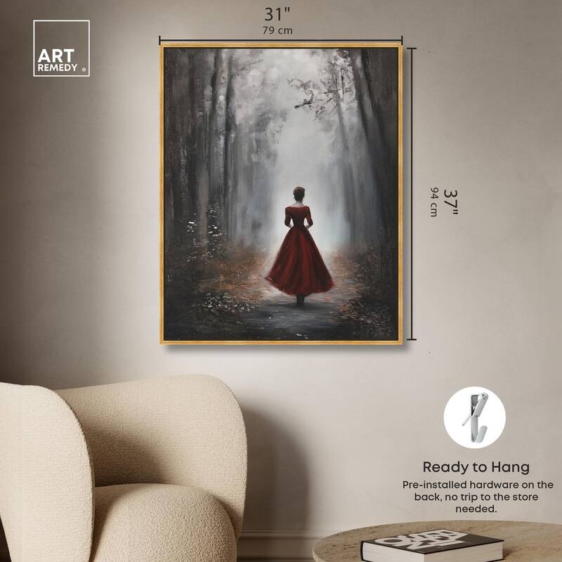 Lost in the Mist I Canvas by Art Remedy