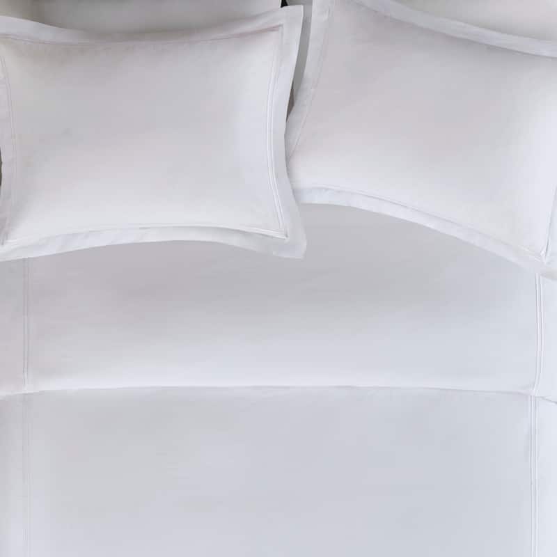 Madison Park Signature 500 Thread Count Luxury Collection 100% Cotton Sateen Embroidered Comforter Set