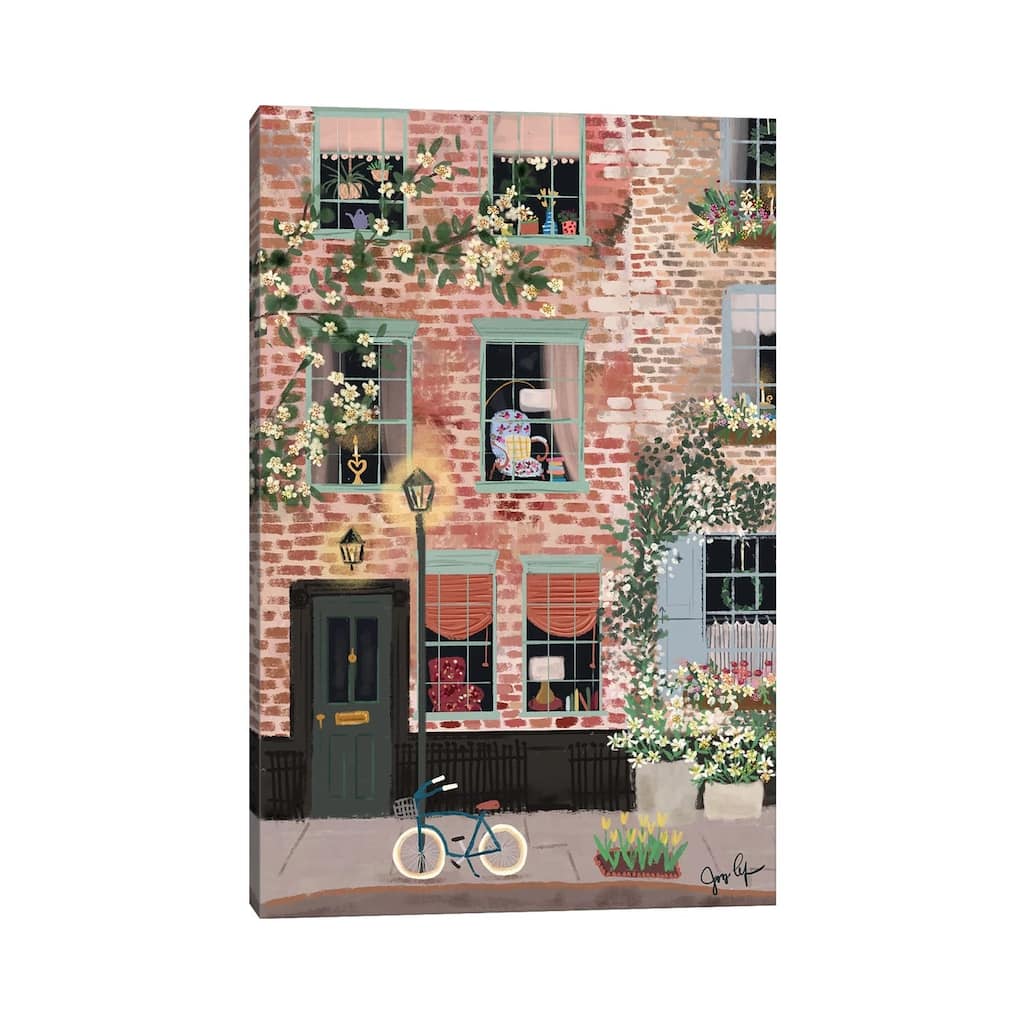 iCanvas "Around The Corner" by Joy Laforme Canvas Print