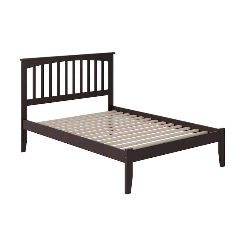 Platform Bed - Stylish Design Slats & Elegant Headboard - Modern Bedroom Furniture