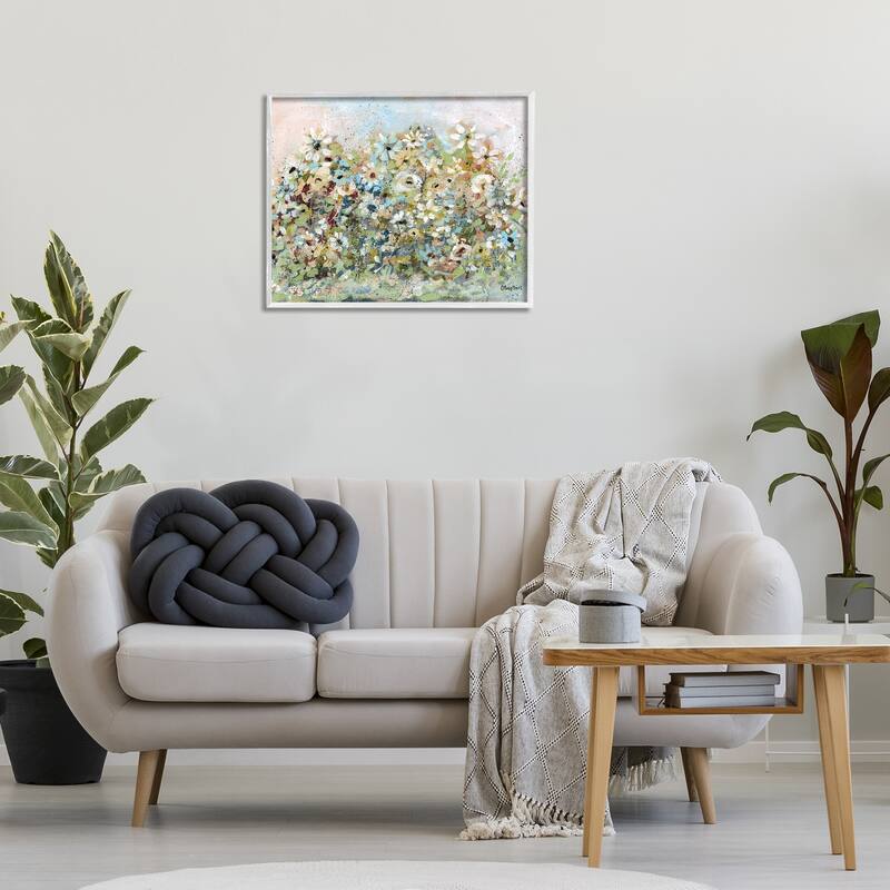 Stupell Bold Garden Blooms Framed Giclee Art Design By Roy Ebert