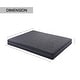 preview thumbnail 11 of 9, Chanson 8-Inch Gel-Infused Memory Foam Hybrid Mattress