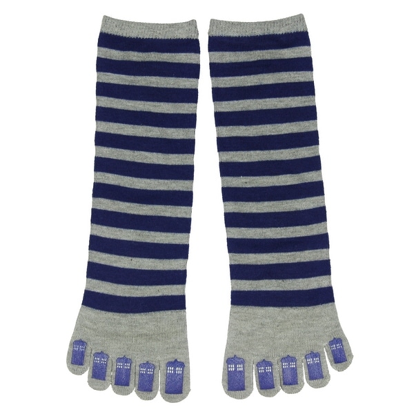 Doctor Who-Crew Toe Socks-Size (4-10)