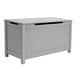 preview thumbnail 4 of 5, Grey Wooden Storage Bench Toy Chest