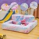 preview thumbnail 24 of 30, Grondin Kids Modular Loveseat with Ottoman, Convertible Sofa Bed with Sherpa Upholstered and Density Sponge Padding