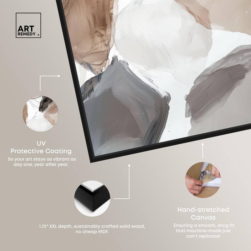 Sedimentary Hues I Canvas by Art Remedy