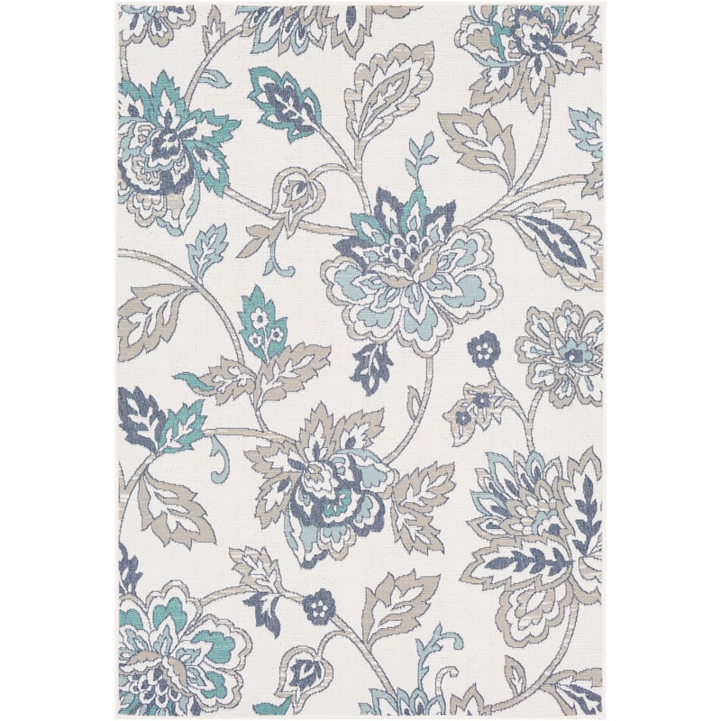Cesarina Floral Indoor/ Outdoor Area Rug - 8'9" x 12'9"