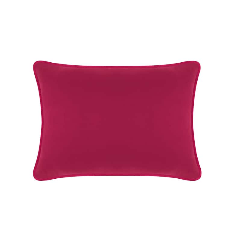 Sparkles Home Coordinating Pillow - 14x20 - Fuchsia Velvet