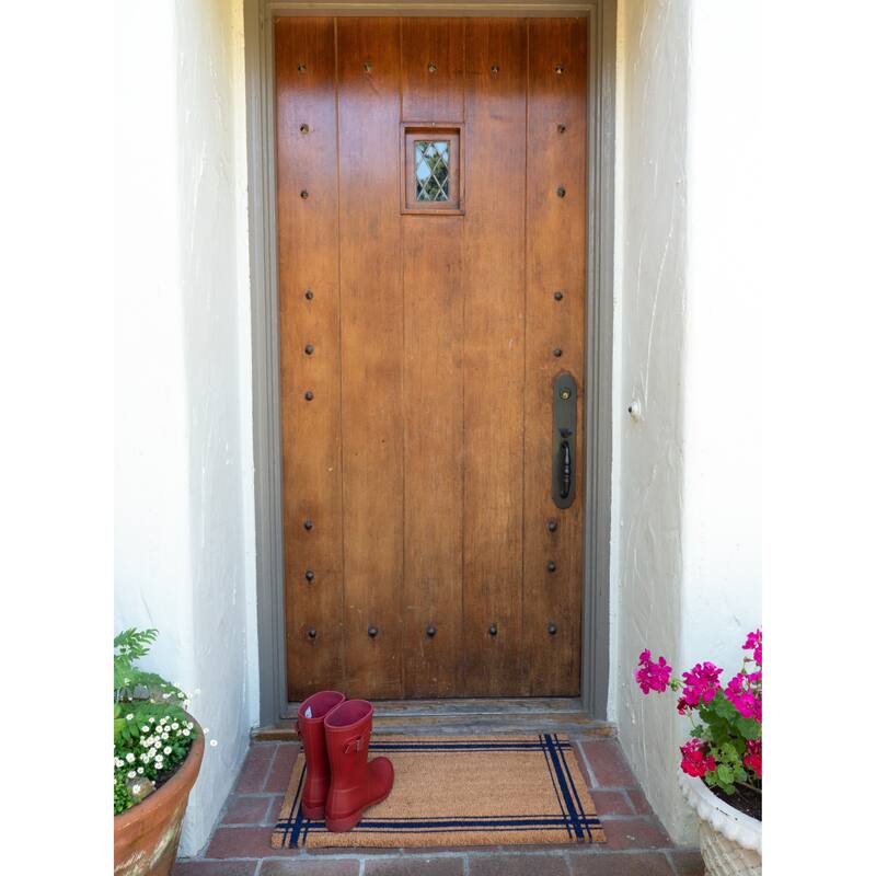 Coir Outdoor Doormat, Brown