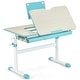preview thumbnail 1 of 0, Height-Adjustable Kids Desk with Tilt Desktop and Book Stand