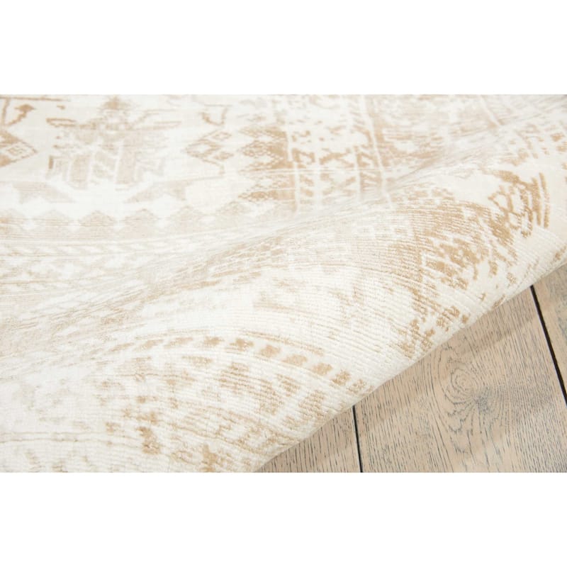Desert Skies Botanical Persian Vintage Area Rug