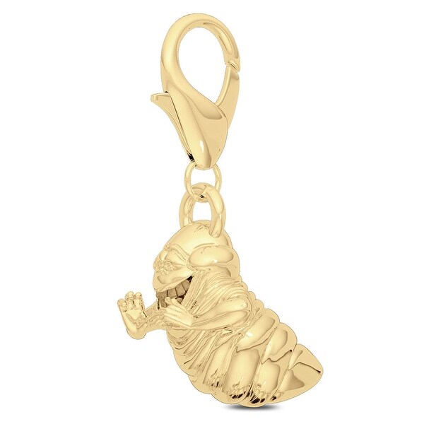 14K Yellow Gold Solid Polished 3-Dimensional Giraffe Charm